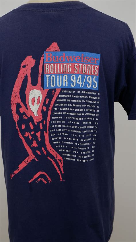 1994 Rolling Stones Voodoo Lounge VNTG Tour T Shirt S Gem