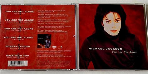 Michael Jackson You Are Not Alone Australia Press Maxi Single