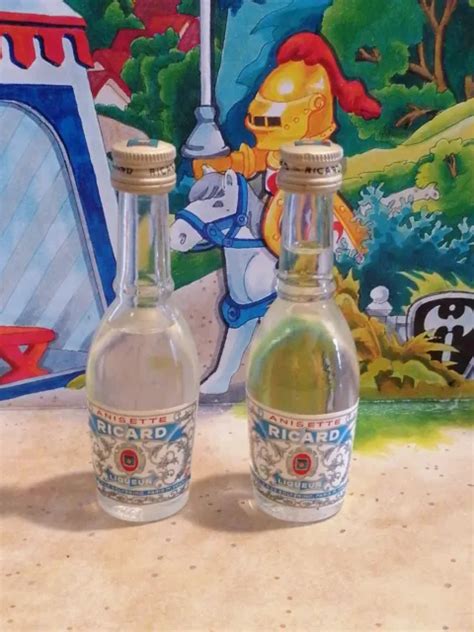 Rare Lot Mignonnettes Ricard Anisette Liqueur Neuf Eur