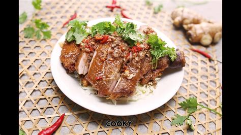 泰式椒麻雞 ∣ 泰國料理店必點名菜料理自己做【cooky料理】chicken With Hot Pepper Youtube