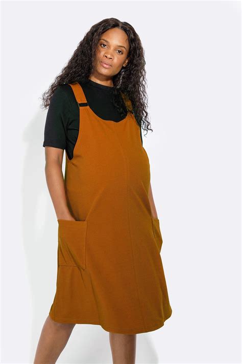 Maternity Pinafore Dress