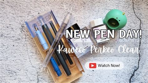 New Pen Day Kaweco Perkeo Clear Youtube