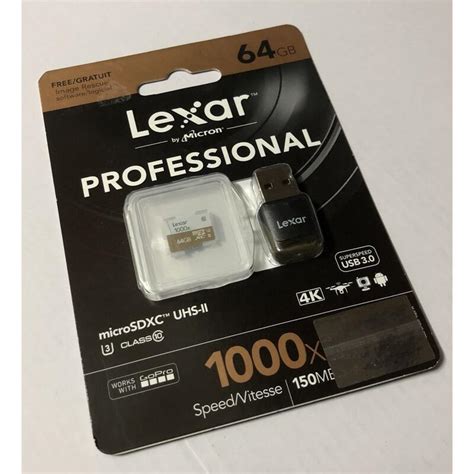 Lexar Pro X Micro Sd Uhs Ii G Sdxc