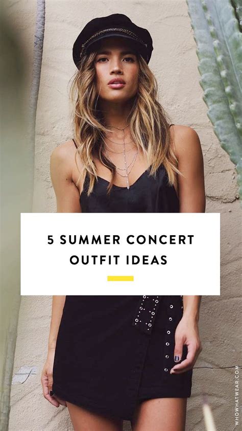 5 Easy Concert Outfits You Can Put Together Last Minute Concert