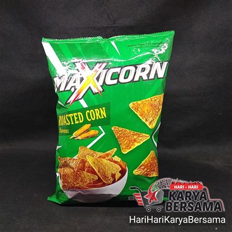 Jual Snack Maxicorn Roasted Corn Flavour Gr Shopee Indonesia