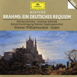 Carlo Maria Giulini Barbara Bonney Brahms Ein Deutsches Requiem Op