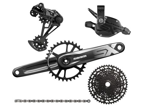 Grupo MTB SRAM NX SX Eagle 12v 11 50T 175mm DUB 32T BK MIX Fitnet