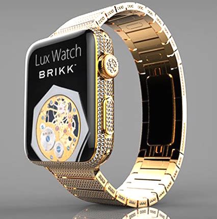 Karat Gold And Diamond Encrusted Apple Watch Thecount