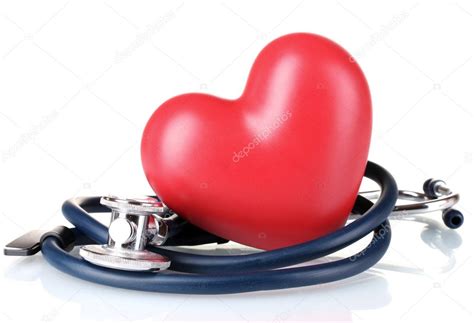 Medical Stethoscope And Heart Stock Photo By Belchonock