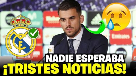 Terribles Noticias Para El Madrid Gran Preocupaci N Inesperado