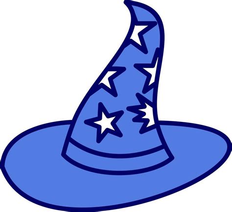 Witch hat Vector Icon 20752607 Vector Art at Vecteezy