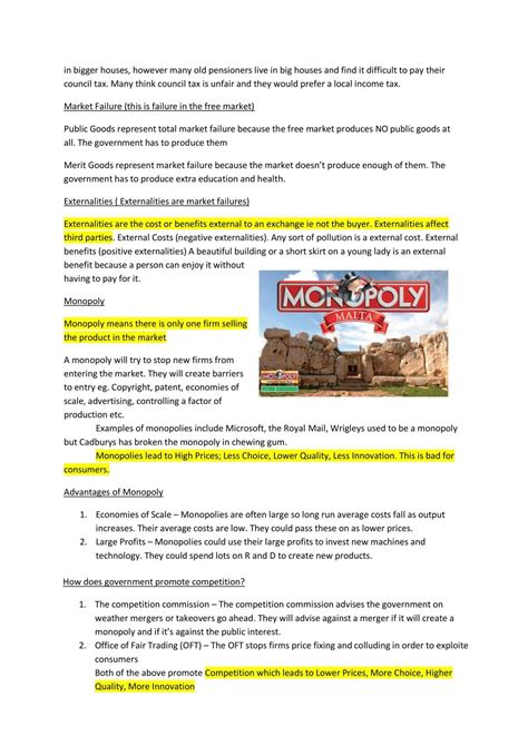 My Revision Notes Aqa As Economics