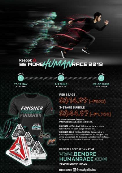 Reebok Be More Human Race 2019 Takbo Ph