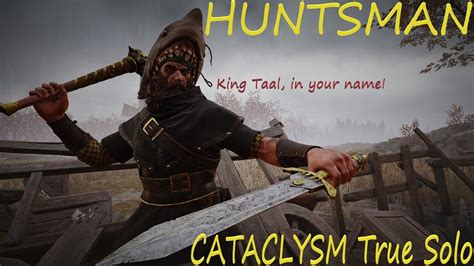 Against The Grain Huntsman Cataclysm True Solo Mace Sword Longbow