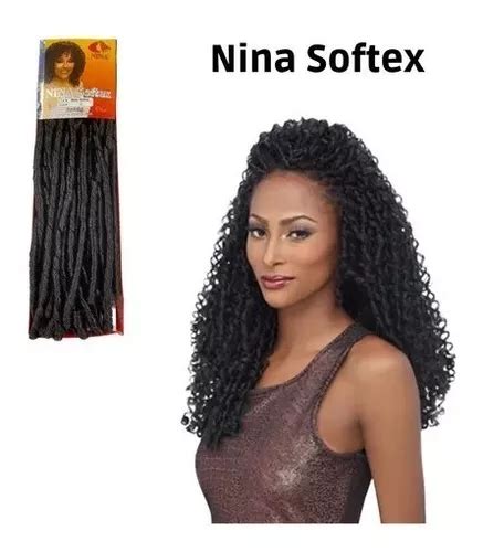 Kit Cabelo Dread Original Nina Softex Crochet Braid Brind Frete Gr Tis