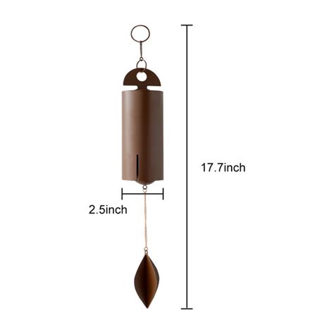 Outdoor Wind Chimes Heroic Windbell Antique Wind Bell, Deep Resonance ...