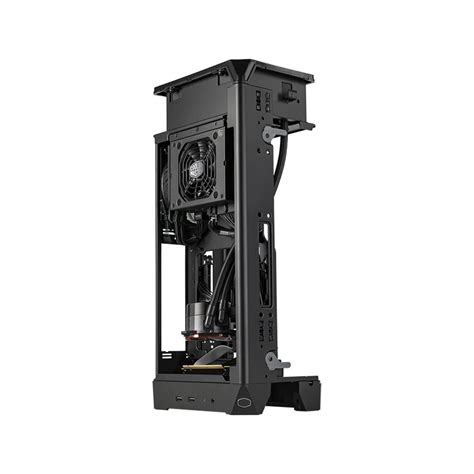 Vỏ Case Cooler Master Core 100 Max Dark Grey Kèm Nguồn Sfx Tản Nhiệt Nước Aio