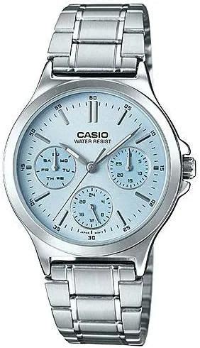 Женские японские наручные часы Casio Collection LTP V300D 2A с