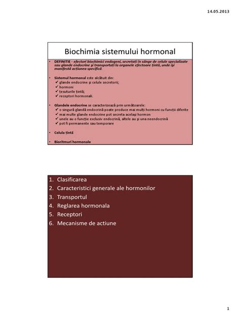 Pdf Biochimia Sistemului Hormonal Dokumen Tips