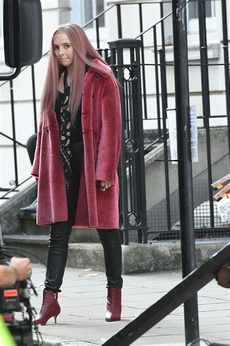 JODIE COMER on the Set of Killing Eve in London 10/10/2018 – HawtCelebs