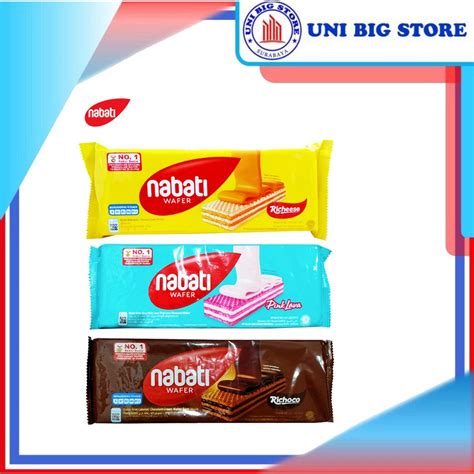 Jual Nabati Wafer Richeese Richoco Pink Lava 110 Gr Keju Coklat