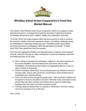 Fillable Online Whidbey Island Grown Cooperative Keeps On Growing Fax