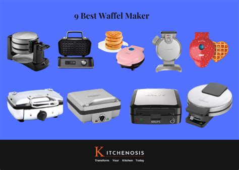 9 Best Waffle Maker in 2023 - Kitchenosis