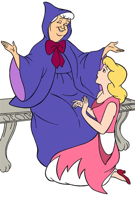 cinderellas fairy godmother clip art images disney clip art galore