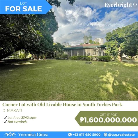 South Forbes Park Makati Lot For Sale Property For Sale Lot On