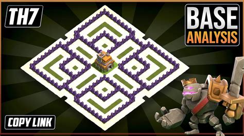 Town Hall 7 Trophy Base