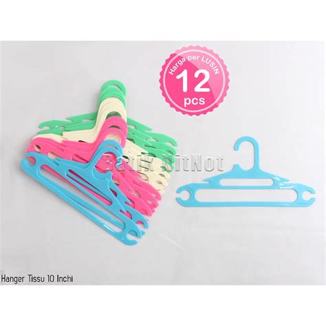 Jual Hanger Plastik Kecil Gantungan Baju Anak Inchi Cantolan Titik