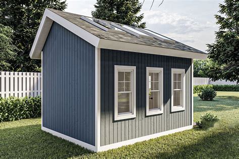 Plan Dj Shed Design With Lots Of Natural Light Backyard Getaway