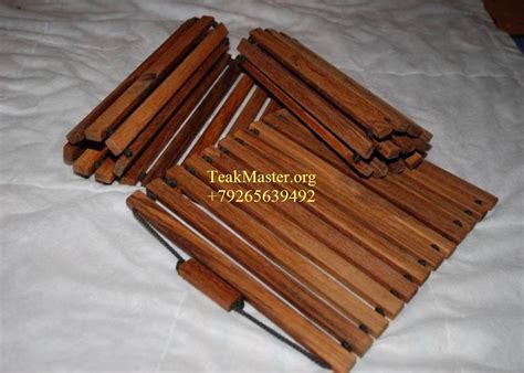 Решетки разные из Тикового дерева от Teak-Master