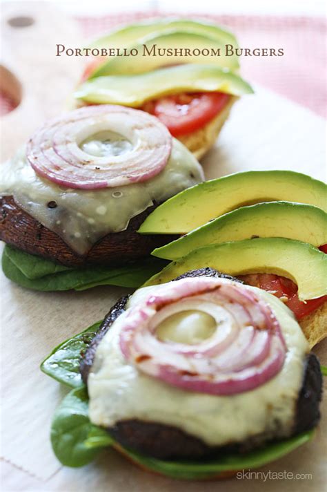 Recipes The Best Grilled Portobello Mushroom Burgers