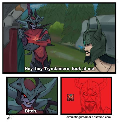 Aatrox The Meme Ender By Circulatingdreamer On Deviantart Komik Mizah