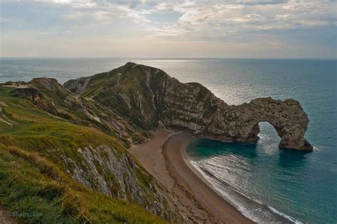 Durdle Door A Jurassic Million Year Old Rock Arch Along The