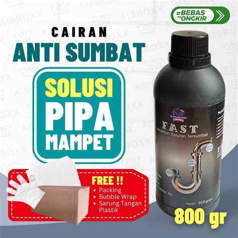 Jual Fast Cairan Anti Sumbat Obat Alat Pembersih WC Wastafel Saluran