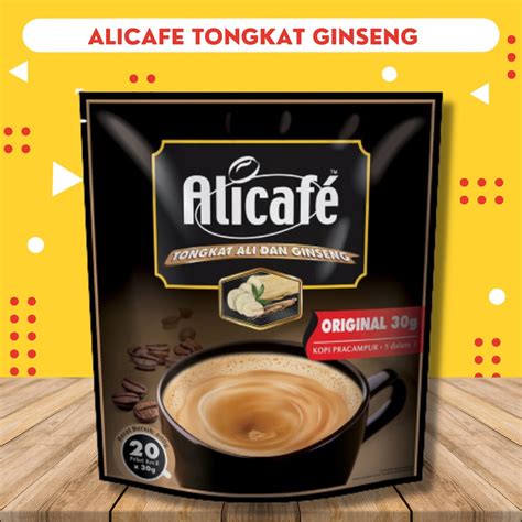 Alicafe Coffee Stick Ali And Ginseng 600gr Shopee Philippines