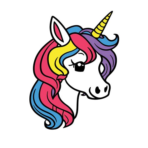 Cute Unicorn Illustration Clipart Design Bundle V 2 Masterbundles