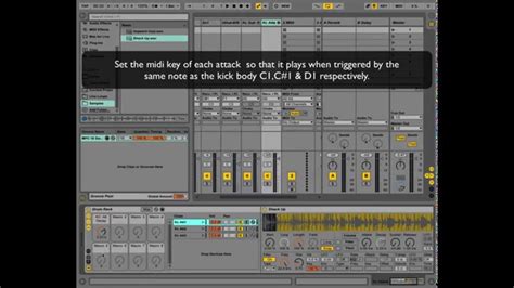 3 Ableton Live 9 Layering Kick Drums In The Drum Rack Youtube