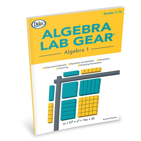 Algebra Lab Gear® - Algebra I - Math Manipulatives, Supplies ...