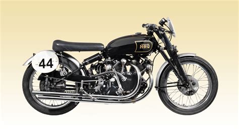 History Behind The Record Setting Vincent Black Lightning Motorcycle