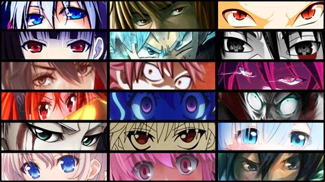 18 Anime Characters Eyes by Kirito99Issei on DeviantArt