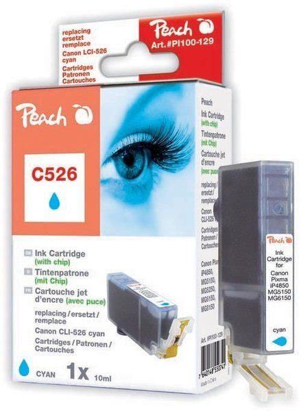 Peach XL Tinte Cyan Mit Chip PI100 129 Kaufen