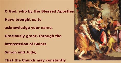 Daily Homilies: Feast of Saints Simon and Jude, Apostles