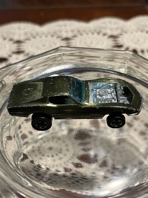 Hot Wheels Redline Custom Corvette 1967 Olive Sweet Sixteen Car Etsy