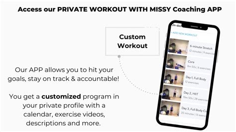 Personal Training Workout With Missy