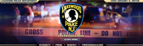 Lakewood New Jersey Police Department Official Site