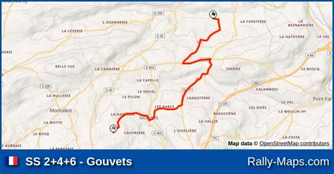 SS 2 4 6 Gouvets Stage Map Rallye Du Bocage 2021 Coupe Rally