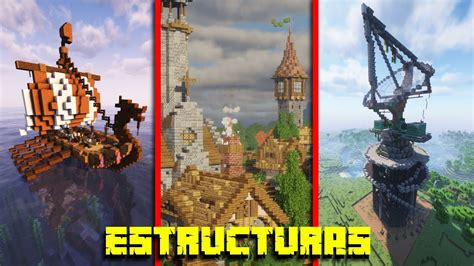 MODS De DUNGEONS ALDEAS Y ESTRUCTURAS Para MINECRAFT Que NO CONOCIAS